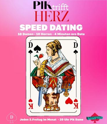 DER DOMPTEUR L�DT EIN | Pik trifft Herz � Speed Dating in der Pik Dame